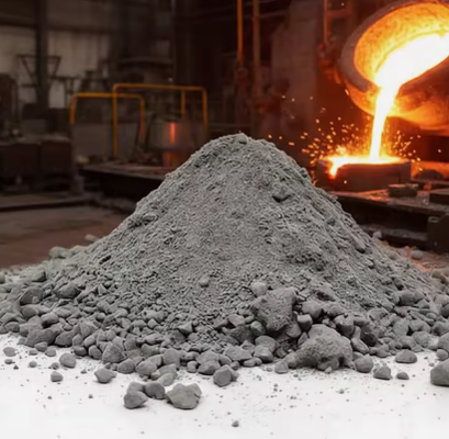 Fusione refrattaria ad alte prestazioni Alta allumina Basso cemento Forni industriali fusibili Monolitici Materiali di rivestimento refrattarie