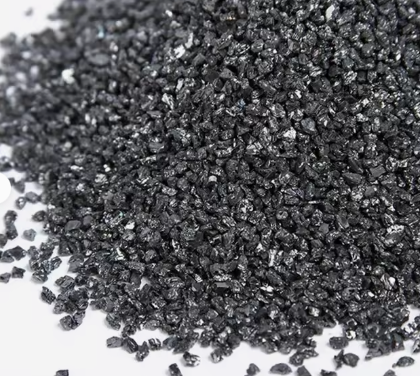 Polvere di carburo di silicio nero di alta qualità 97-99% Purezza Sic Abrasivo Refrattario di lucidatura Carburo di silicio