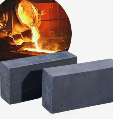 Granite refrattarie ad alta temperatura a base di nitruro di silicio e carburo di silicio legate per rivestimento dei forni ad alta temperatura