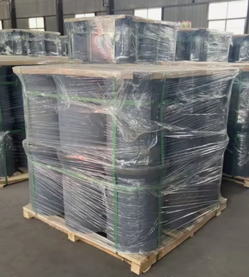 Fabbrica di fornitura grande Sic crogiolo 50kg 350kg Silicon Carbide Pot Sagger Silicon Carbide crogiolo per la fusione di ghisa