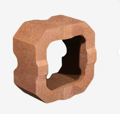 Rongsheng Magnesio ad alta temperatura mattoni 92 95 MGO Magnesite mattoni di accumulo di calore Refractory Magnesia mattoni 230x114x65mm