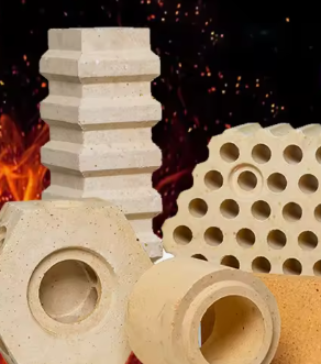 Rongsheng mattoni di alluminio ad alta temperatura refrattari a scossa termica resistenti al silicato di alluminio mattoni di fuoco per altoforno