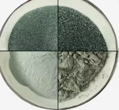 Fornitore cinese Verde Carburo di Silicio Jis 80 3000 Grana Sic Abrasivo Carborundum Smeriglio Polvere Fine Per Lucidatura, Semiconduttori