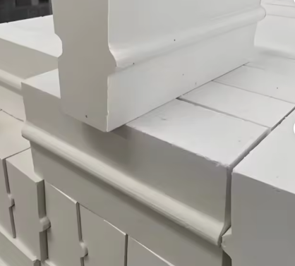 Mattoni refrattari premium della mullite del corindone per la fornace di vetro del forno da cemento della stufa calda di scoppio e l'unità petrolchimica