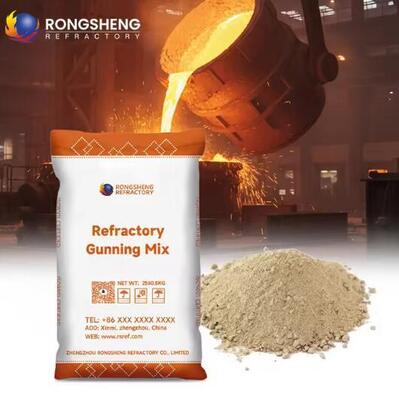 Materiali per il fuoco refrattari per forni industriali Alumina Magnesia Miscela per il fuoco refrattaria per caldaie e forni