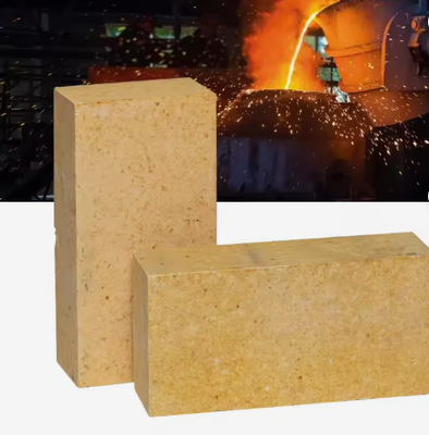 Grandi mattoni refrattari ad alta temperatura di silicato di alluminio Sk36 Sk37 SK38 Sk40
