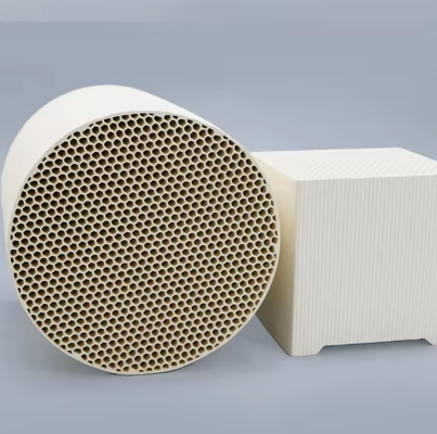 Alta resistenza Cordierite Mullite Honeycomb Carrier Catalizzatore Ceramico Per Industria Chimica Converter Purificazione dei gas di scarico