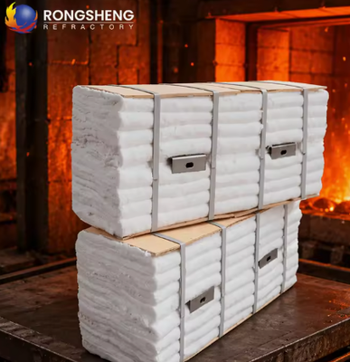 Modulo isolante termico in fibra refrattaria ad alta temperatura 1430, moduli in fibra ceramica di alluminosilicato per forno, caldaia